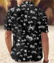 Men's Button Shirt, Summer TropicalHawaiian Shirt ,  Vacation Short Sleeve Casual Shirt Men