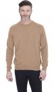 Men's Basic Crewneck Sweater Pure Cashmere Long Sleeve Round Neck Pullover