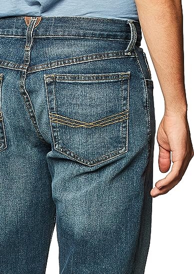Low Rise Boot Cut Jeans Men’s Relaxed Fit Denim